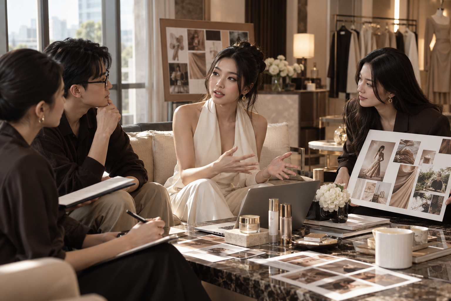 Creator làm việc cùng ekip chiến lược